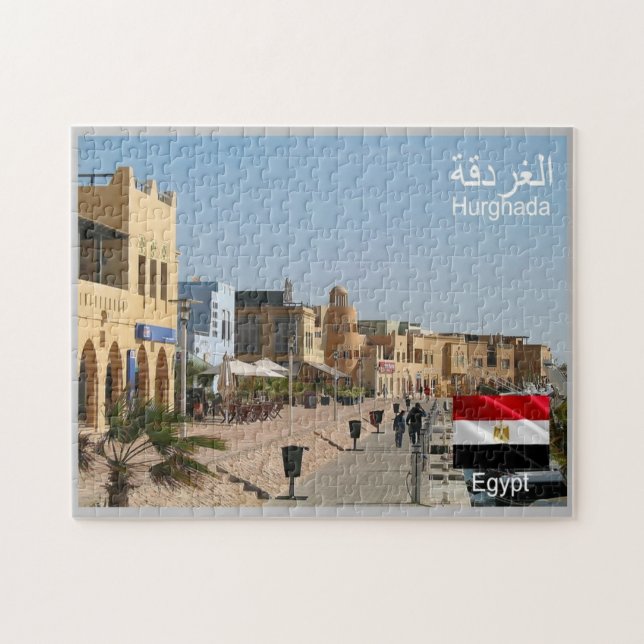 Egypten - Hurgada - El Ghardaqah - Pussel (Horisontell)