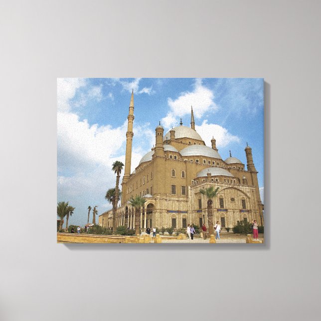 Egypten, Kairo, Citadel, Muhammad Ali-moskén 2 Canvastryck (Framsida)