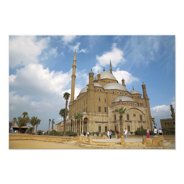 Egypten, Kairo, Citadel, Muhammad Ali-moskén 2 Fototryck (Framsidan)