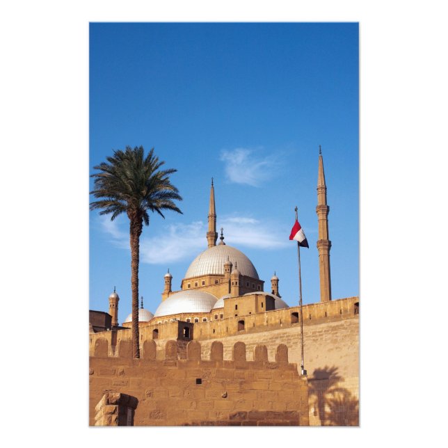 Egypten, Kairo, Citadel, Muhammad Ali-moskén Fototryck (Framsidan)