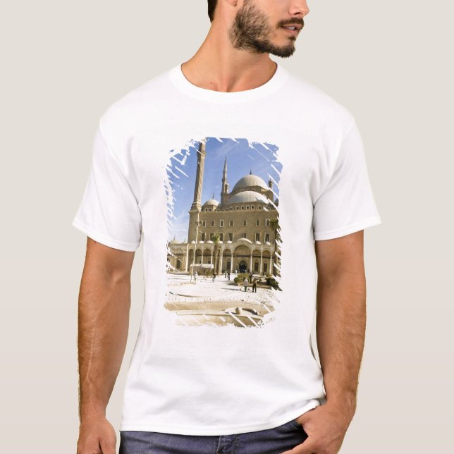 Egypten, Kairo. Införandet av Mohammed Ali Mosque Tee (Framsida)