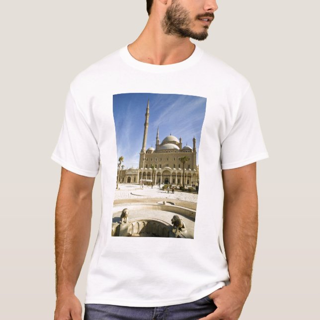 Egypten, Kairo. Införandet av Mohammed Ali Mosque Tee Shirt (Framsida)