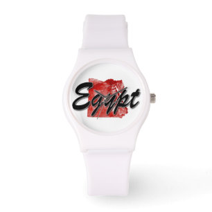 Egypten karta armbandsur
