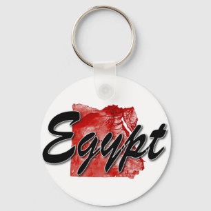 Egypten karta nyckelring
