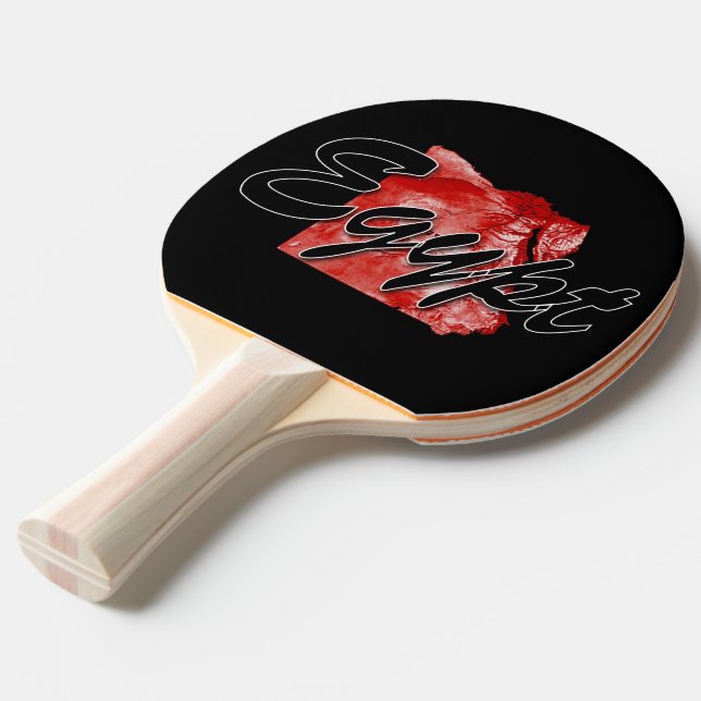 Egypten karta pingisracket (Ryggvinkel)