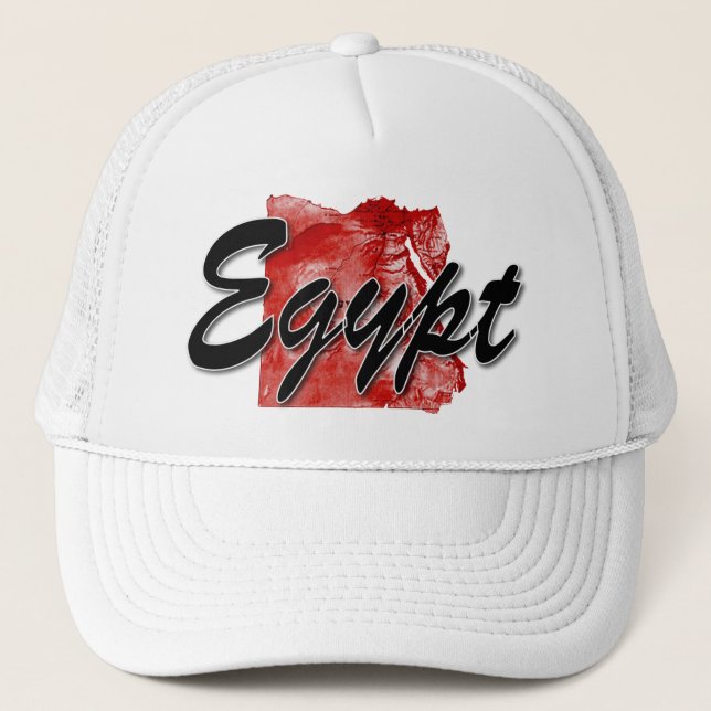 Egypten karta truckerkeps (Framsida)