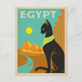 Egypten Katt Vykort