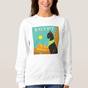 Egypten Kattdjur Royalty T Shirt