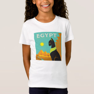 Egypten Kattdjur Royalty T Shirt