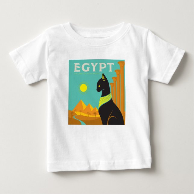 Egypten | Kattdjur Royalty T Shirt (Framsida)