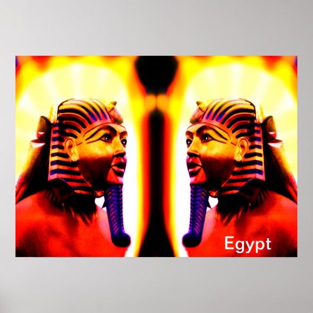 Egypten konst poster (Framsidan)