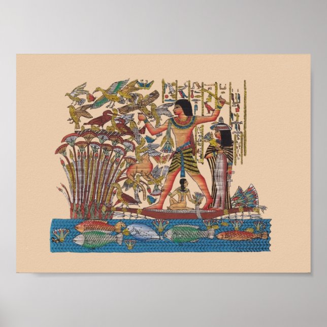 Egypten konst poster (Framsidan)