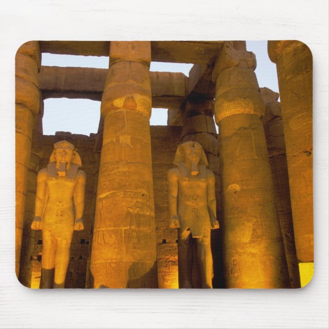 Egypten, Luxor.  Karnack Temple. Musmatta (Framsidan)