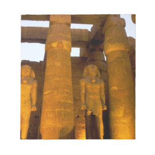 Egypten, Luxor. Karnack-templet. Anteckningsblock