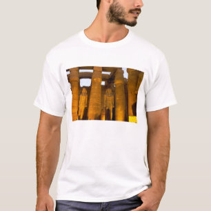 Egypten, Luxor. Karnack-templet. T-shirt