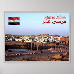 Egypten - Marsa Alam - Poster