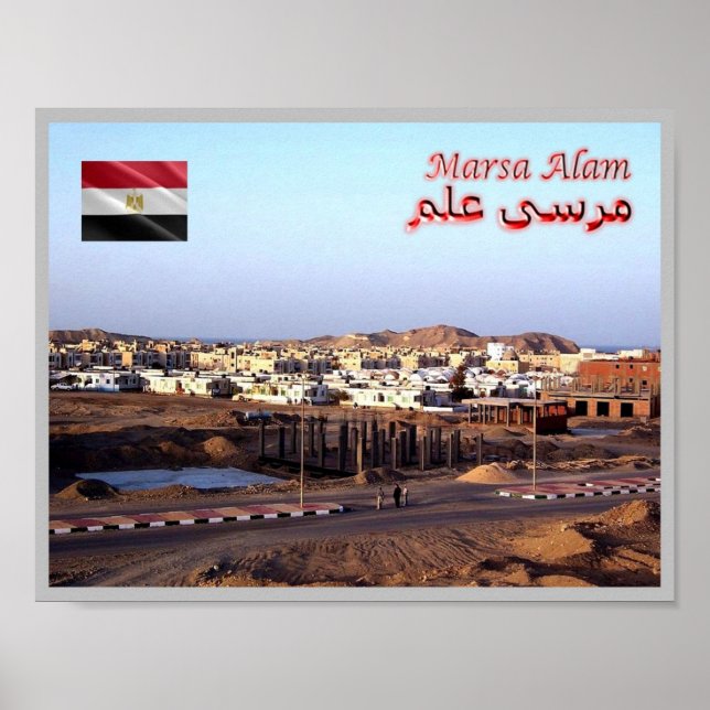 Egypten - Marsa Alam - Poster (Framsidan)