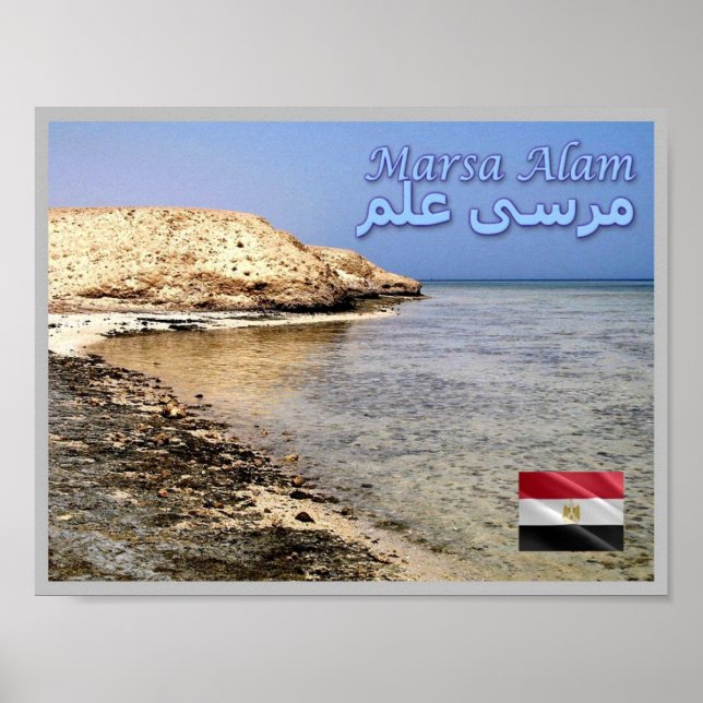 Egypten - Marsa Alam - Poster (Framsidan)