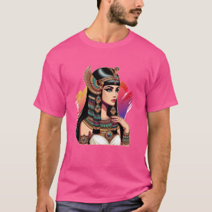 Egypten Mythology Goddess Pyramids Egyptian Queen T Shirt