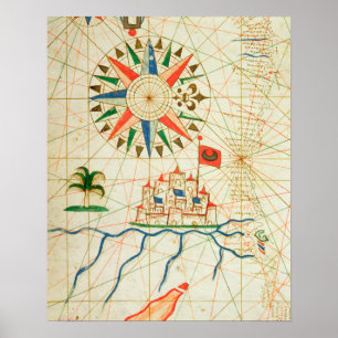 Egypten, Nilen och Kairo Poster
