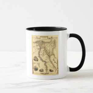 Egypten och ArabiaPanoramic MapEgypt Mugg