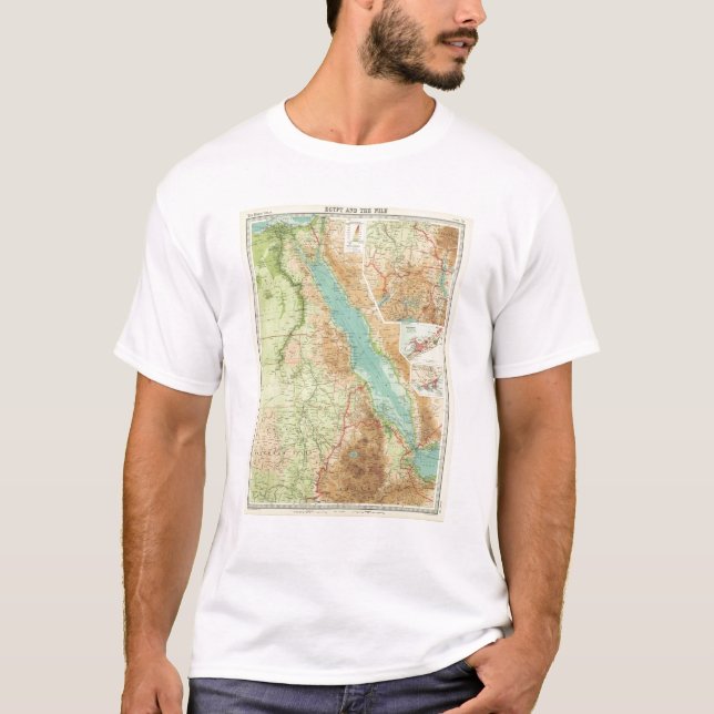 Egypten och Nilen T-shirt (Framsida)