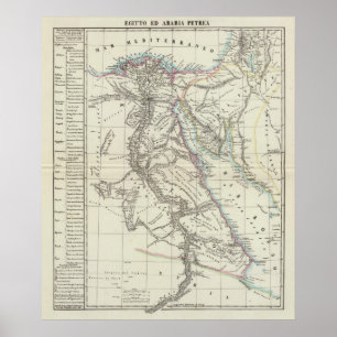 Egypten och Saudiarabien Poster