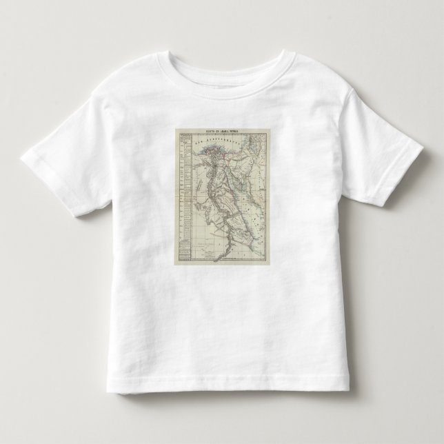 Egypten och Saudiarabien Tee Shirt (Framsida)