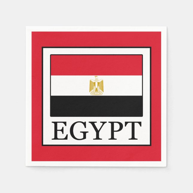 Egypten Pappersservett (Framsidan)