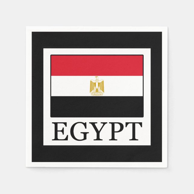 Egypten Pappersservett (Framsidan)