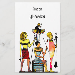 Egypten Pharaohs Lavish Ormamentation Brevpapper