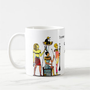 Egypten Pharaohs Lavish Ormamentation Kaffemugg