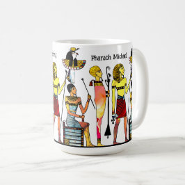 Egypten Pharaohs Lavish Ormamentation Kaffemugg