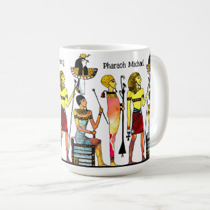 Egypten Pharaohs Lavish Ormamentation Kaffemugg