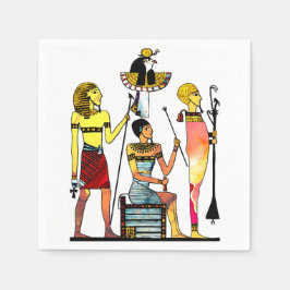 Egypten Pharaohs Lavish Ormamentation Pappersservett
