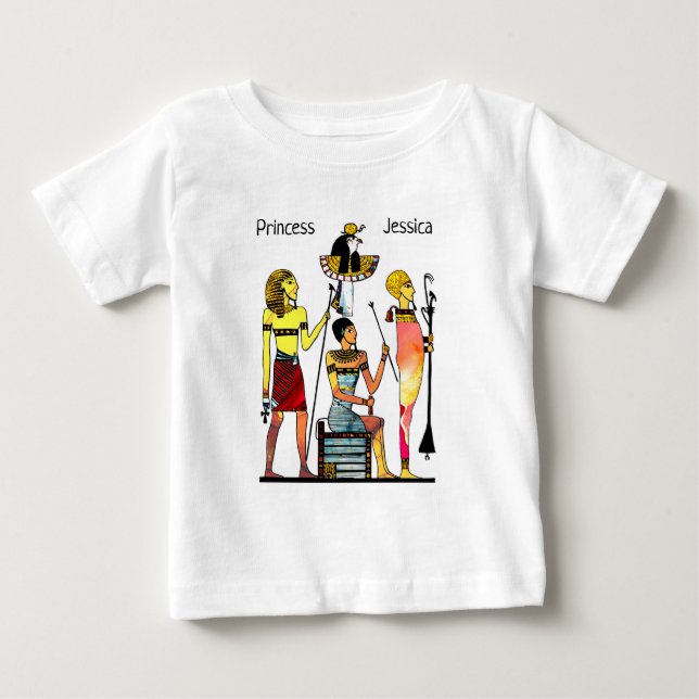 Egypten Pharaohs Lavish Ormamentation T Shirt (Framsida)