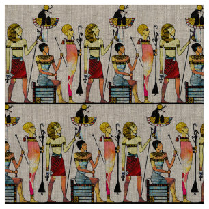 Egypten Pharaohs Lavish Ormamentation Tyg