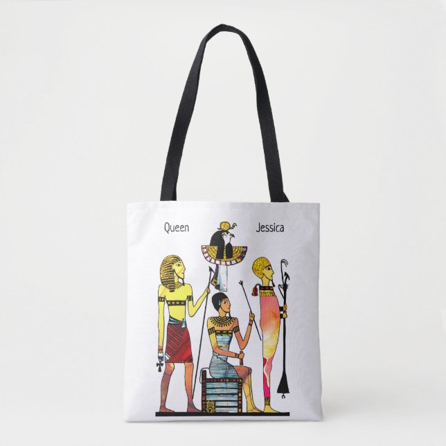 Egypten Pharaohs Lavish Ormamentation Tygkasse (Framsida)