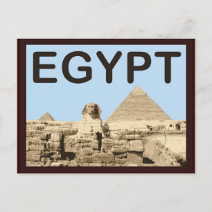 Egypten Pyramid av Khafre Vykort