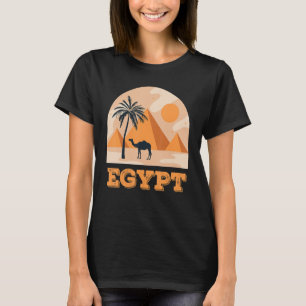 Egypten Pyramids Camel Desert Animal Camel T Shirt
