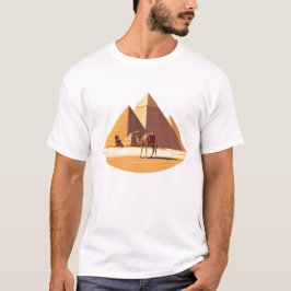 Egypten Pyramids Camel T-shirt