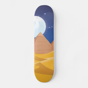 Egypten Pyramids Mini Skateboard Bräda 18,5 Cm