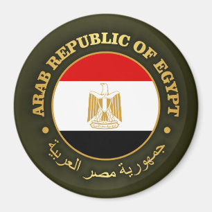 Egypten (rd) magnet