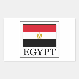 Egypten Rektangulärt Klistermärke