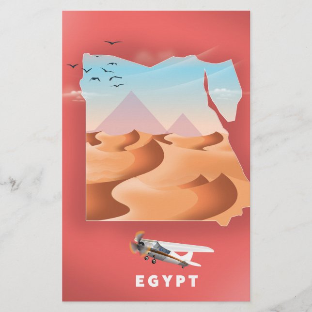 Egypten resaffisch (Framsida)