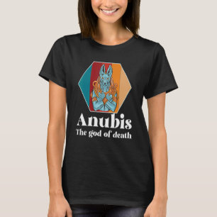 Egypten Retro Anubis Egyptology Gud Dead Pharaoh T Shirt