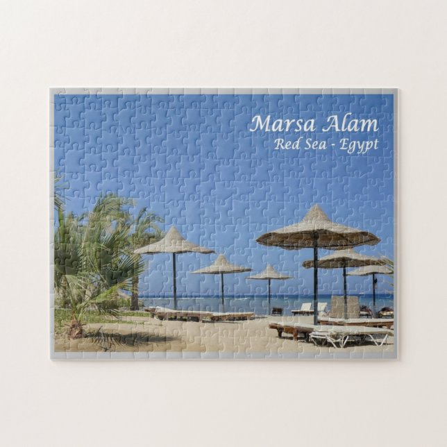 Egypten - Röda havet - Marsa Alam - Pussel (Horisontell)