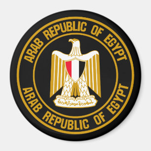 Egypten Round Emblem Magnet