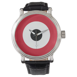 Egypten Roundel land flagga symbol armé av militär Armbandsur