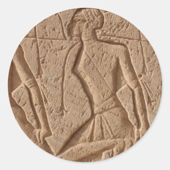 egypten runt klistermärke (Framsida)